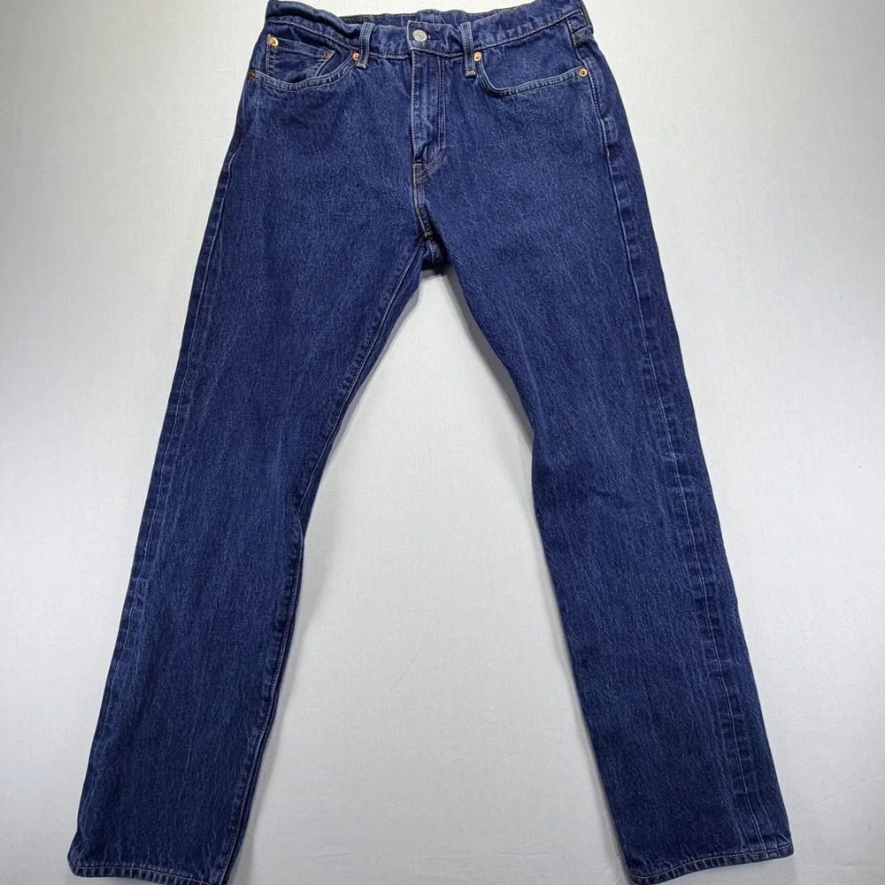 Levi's 502 Original Fit Dark Wash Denim Jeans Mens Size‎ W30 L32